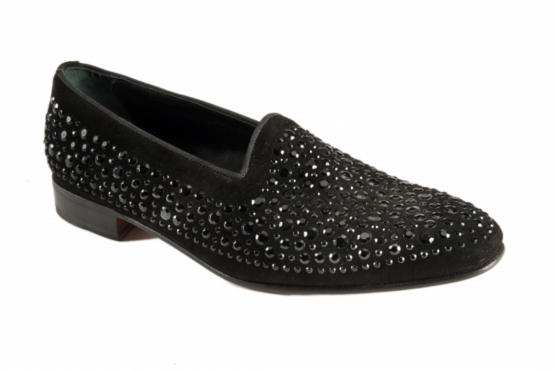 art 3031 suede onda black & gross grain black