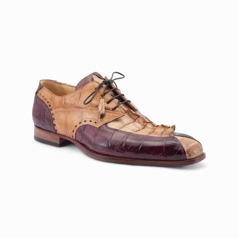ART 3237 ALLIGATOR/ HORNBACK H.P. BONE-T. MORO-BRANDY