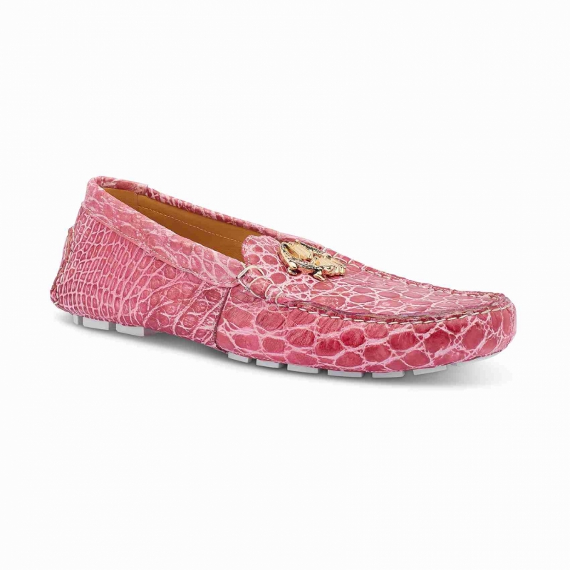 3405/1, SCENIC - ALLIGATOR RUBY RED & PINK