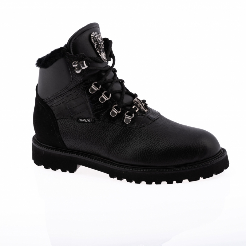 ART. 3246/1 TIME/ BABY CROC/ NAPPA/ SUEDE/ SHEARLING BLACK