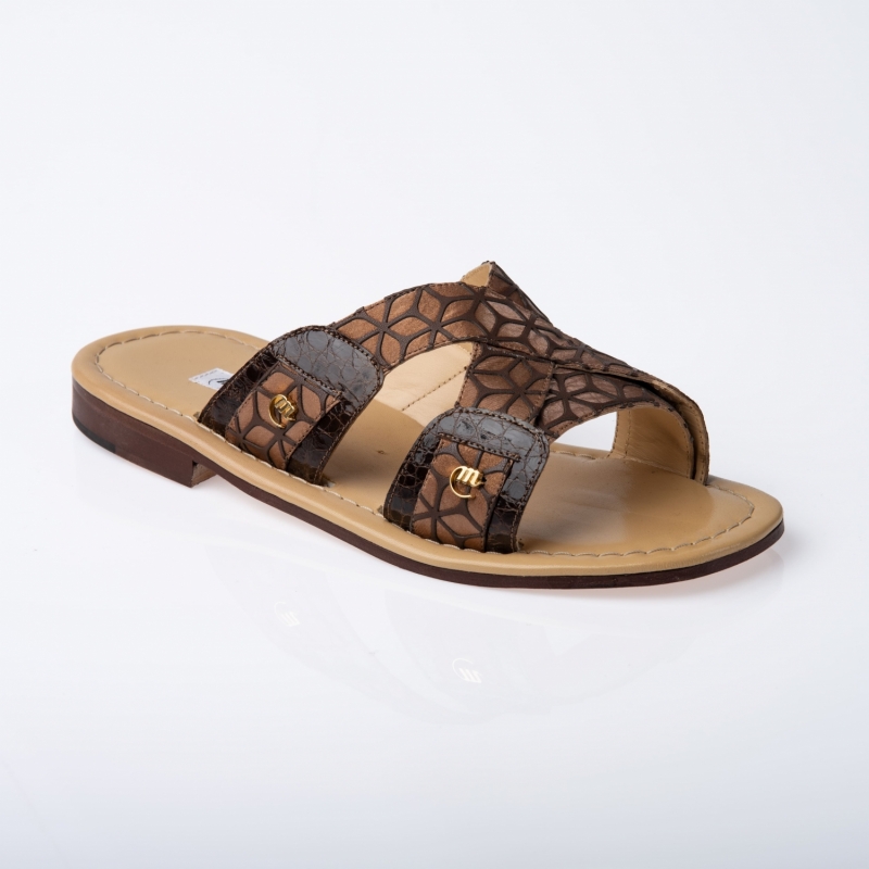 ART. 5227 FABRIC & CAIMAN BROWN